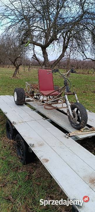 Trajka trójkołowiec trike quad sam okazja polne 8cale sprzedam