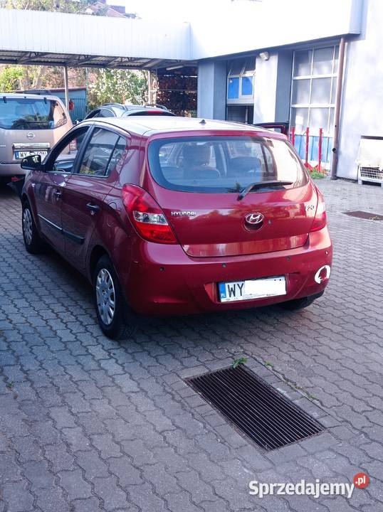 HYUNDAI I20 2009 uszkodzony Warszawa