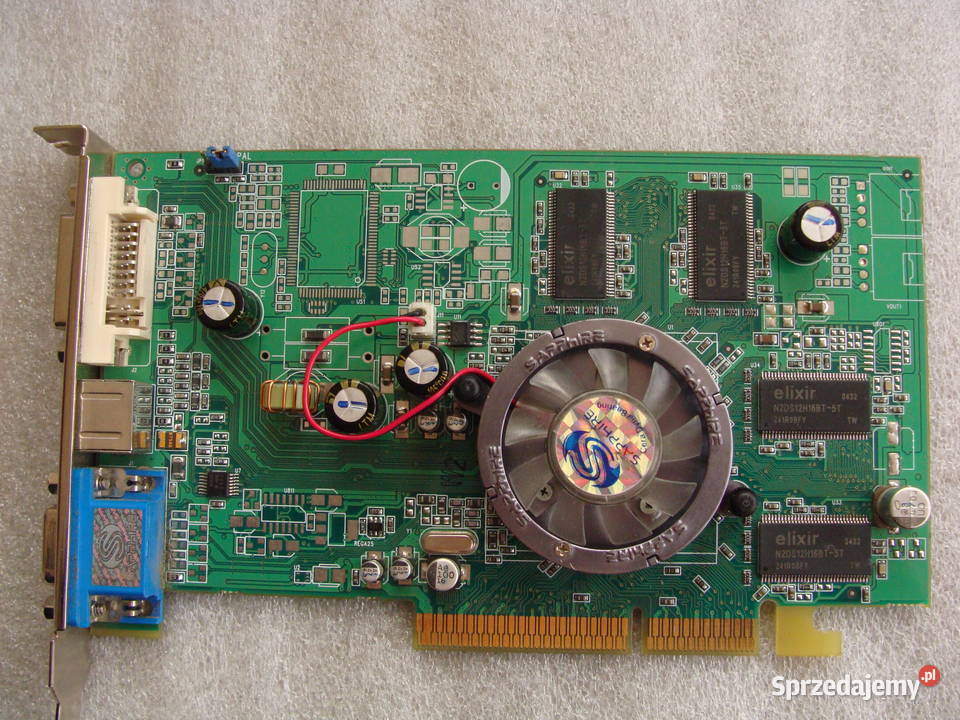 AGP ATI SPPHIRE Radeon 9550 128MB DDR Świecie