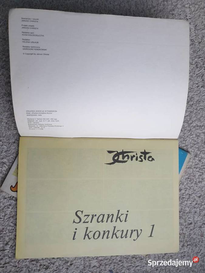 Kajko i Kokosz Szranki i Konkury cz1 i 2 komplet Polskie pomorskie Gdynia