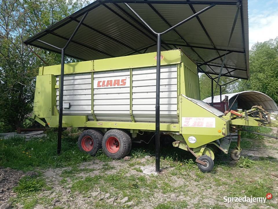 Przyczepa samozbierająca Claas sprint 330s Przyczepy rolnicze Mała Wieś