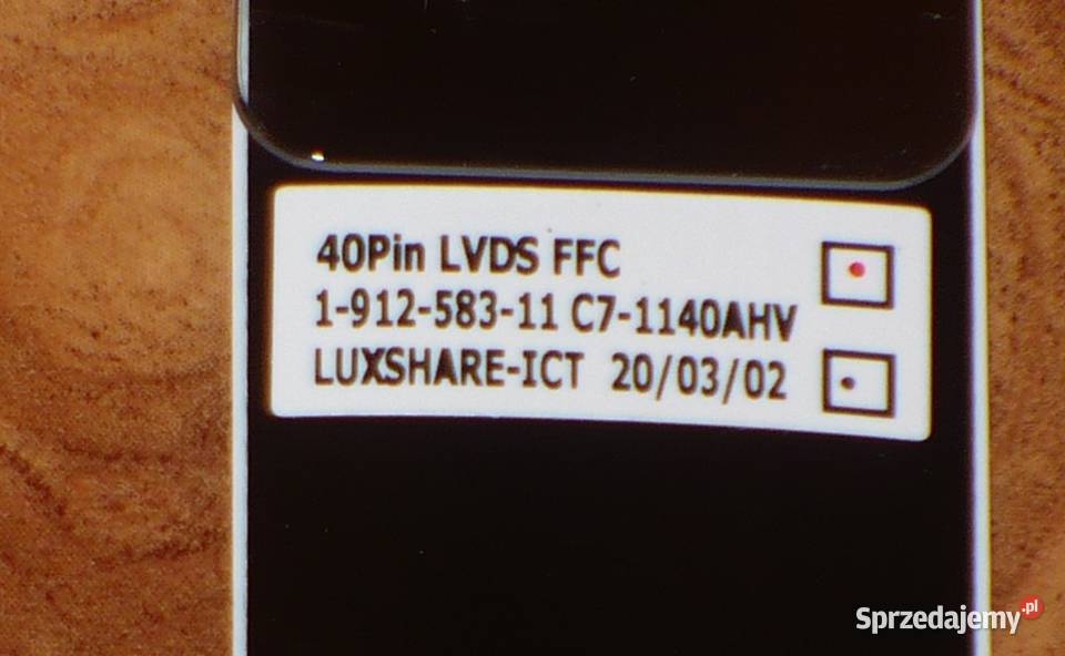 Taśma LVDS 40 pin TV Sony KDL50WF665 LED Lublin
