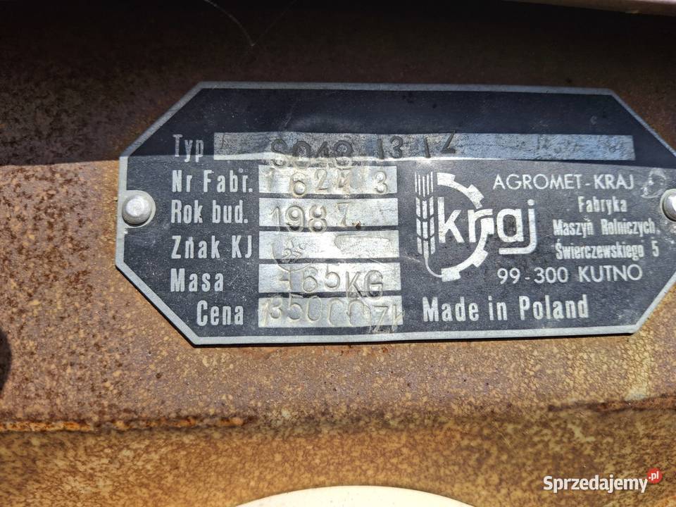 Siewnik do zboża poznaniak nieuszkodzony