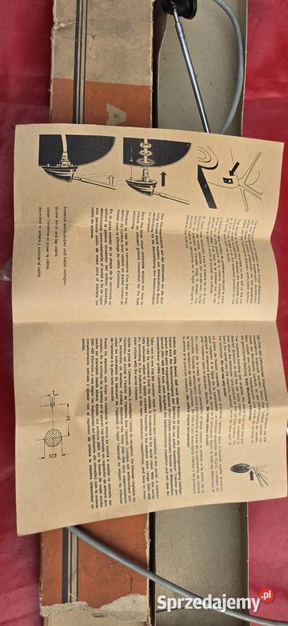 Antena hirschmann 1971 nowa Części samochodowe Konstantynów Łódzki