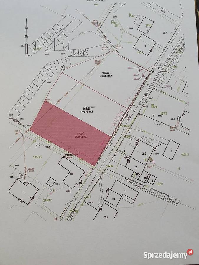 Zagórnik Beskid Mały 900 m2 działka budowlana Andrychów sprzedam