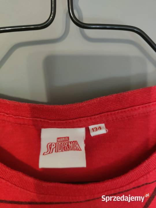 Tshirt chłopięcy ze Spiderman Marvel z krótkim 8 lat+ Warszawa