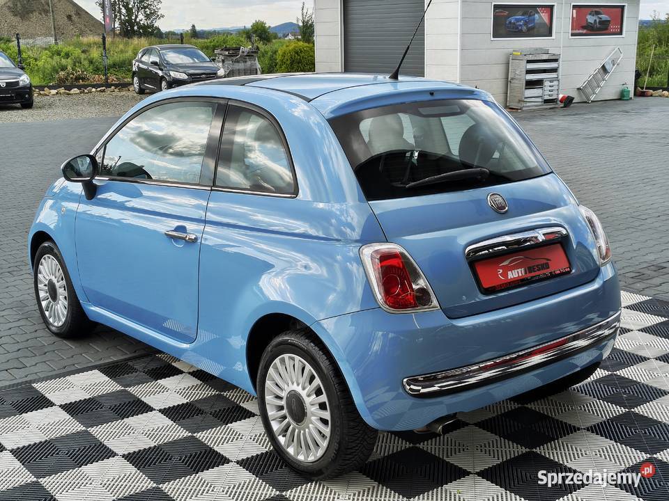 Fiat 500 Niski Przebieg Ładny Piękny Kolor 1242cm3 podkarpackie Zarszyn sprzedam