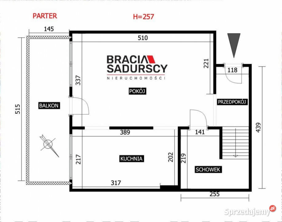 Mieszkanie 67m2 3 pokojowe Kraków Radzikowskiego