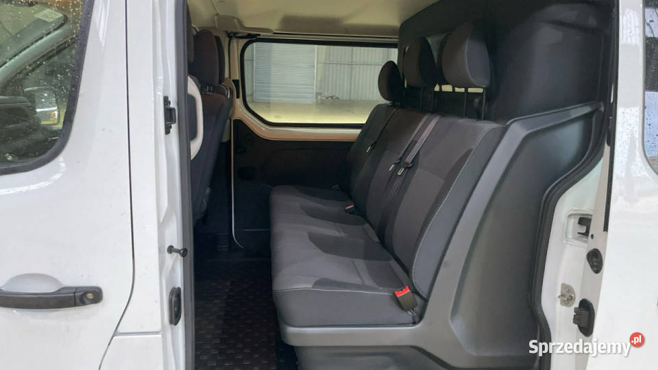 Renault Trafic long L2H1 brygadówka 7osobowy 20 wielofunkcyjna kierownica Warszawa