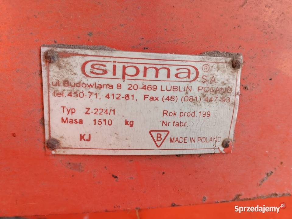sipma z224 drabinka zadbana Kostkujące Hrubieszów sprzedam