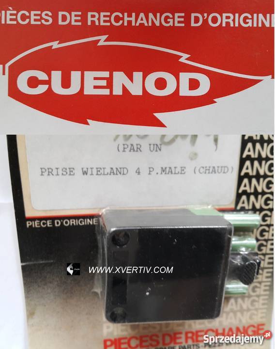 Cuenod wtyczka 4polowa Pinowa 2drugiego stopnia