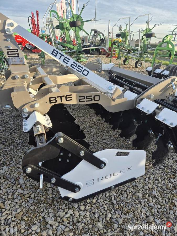 Brona talerzowa BTE 250 27m 30m ROLEX talerze