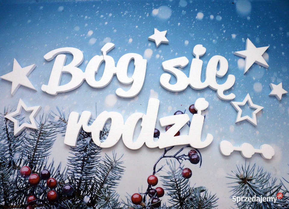 Szopka żłobek zwierzęta Zestaw dekoracyjny Jasienica Rosielna