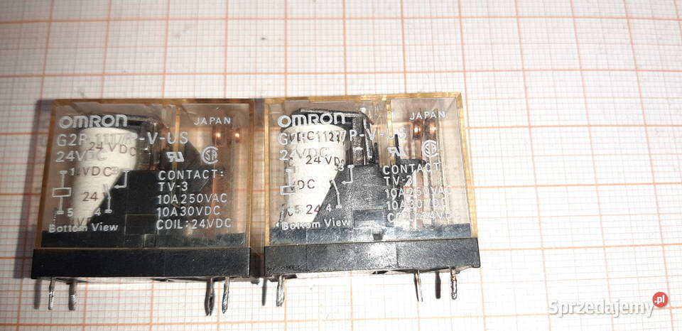 Przekaźnik OMRON G2R 1117PVUS24VDC 10A 2 A61 Czechowice-Dziedzice sprzedam