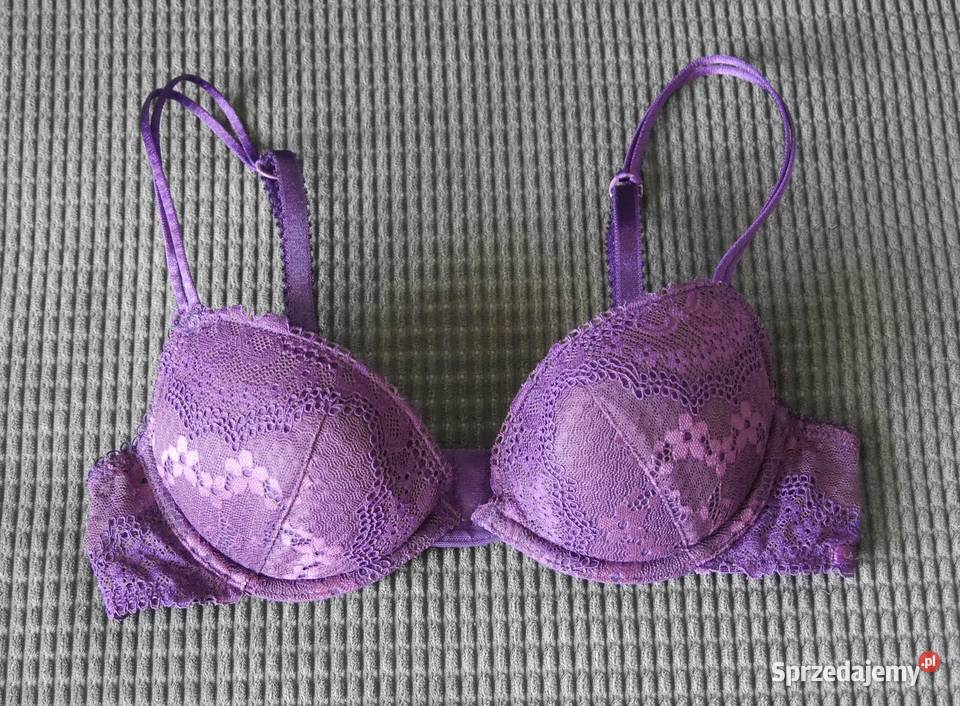 La Senza fajny biustonosz kwiatki 70 A Miseczka A Wrocław
