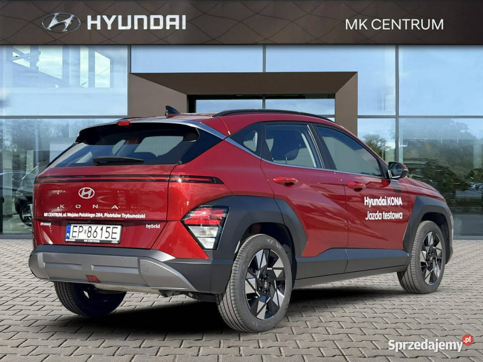 Hyundai Kona DEMO BEZ NAKLEJEK 16GDi HEV 129 światła przeciwmgielne Piotrków Trybunalski