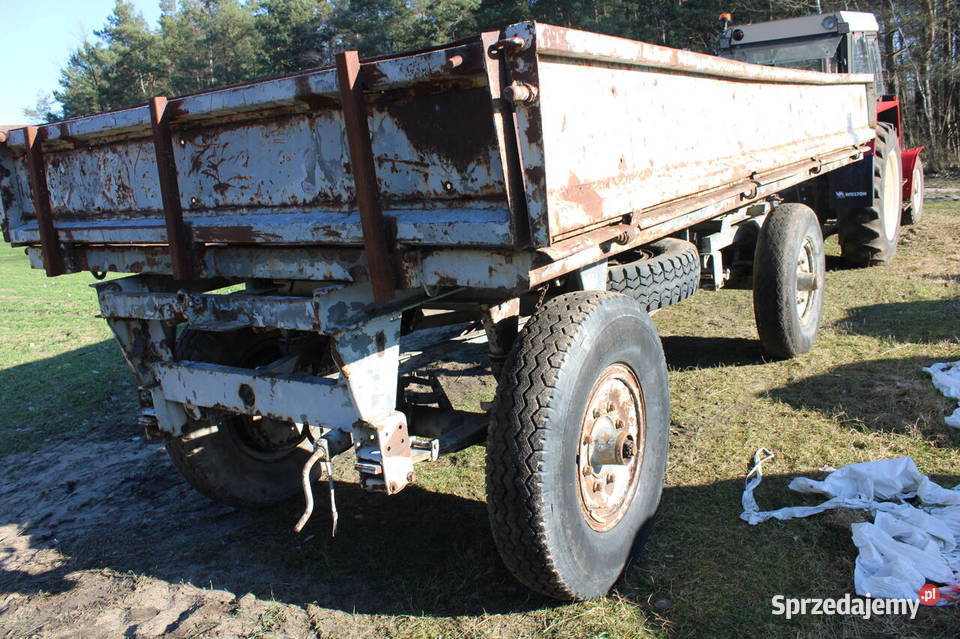 Przyczepa rolnicza HL HW 6011 IFA Brandys bss Przyczepy rolnicze Rusiec