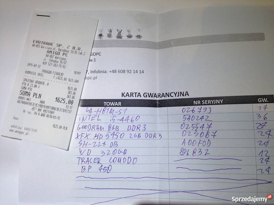 Płyta główna Gigabyte GAH81MS1 GW12 mcy Kraków
