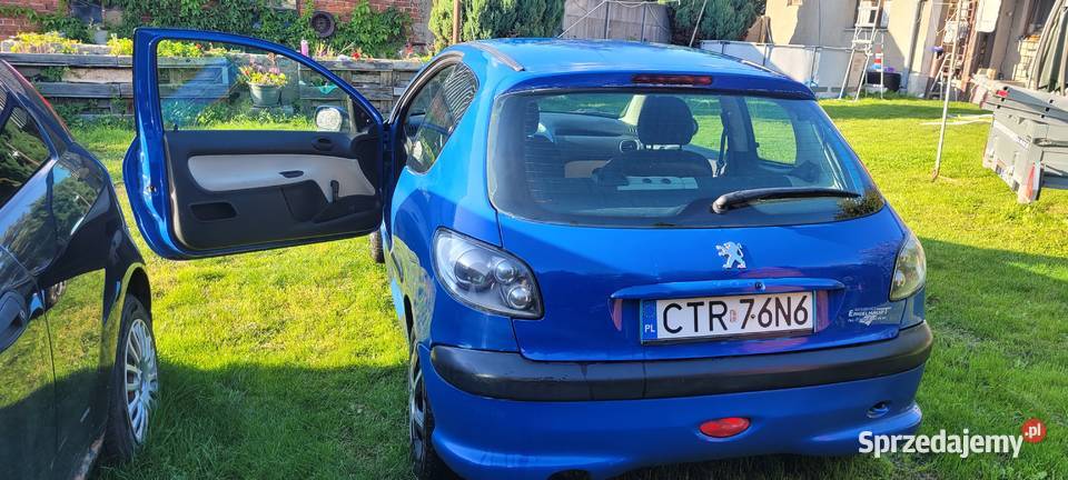 Peugeot 206 Rok produkcji 2005 Koźliny