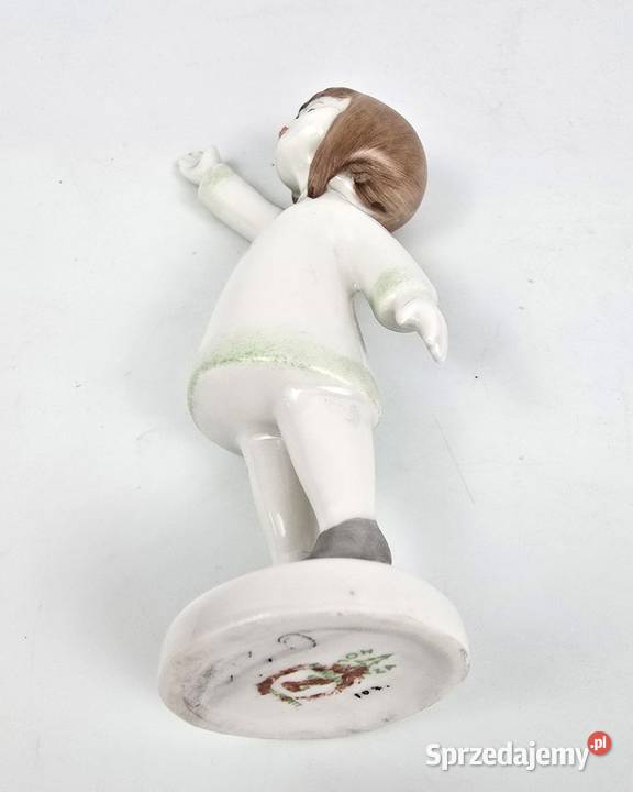 Dziewczynka art deco Aurl Kldor Hollohaza Węgry Warszawa