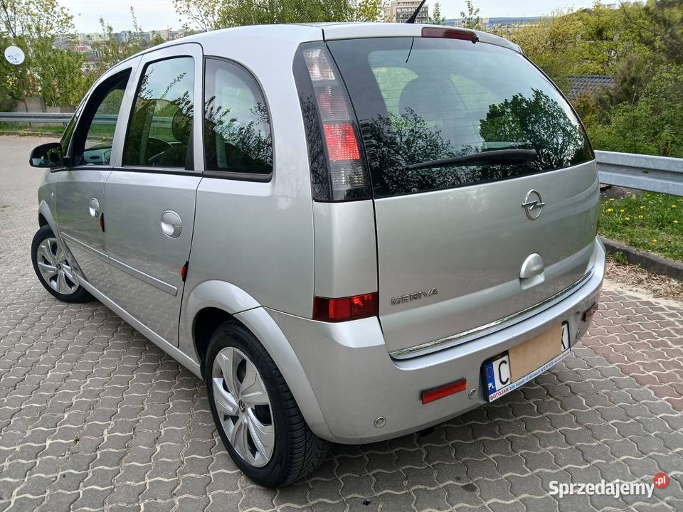 Opel meriva 2009122010 16gaz 5letni 164 nieuszkodzony kujawsko-pomorskie
