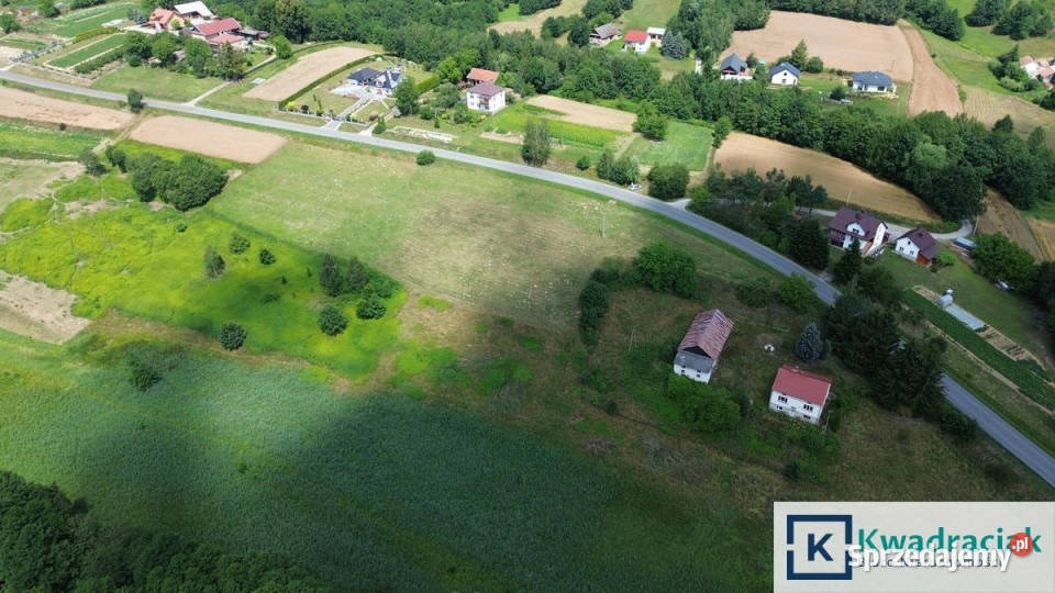 sprzedaży działki Glinik Górny 1900m woda podkarpackie
