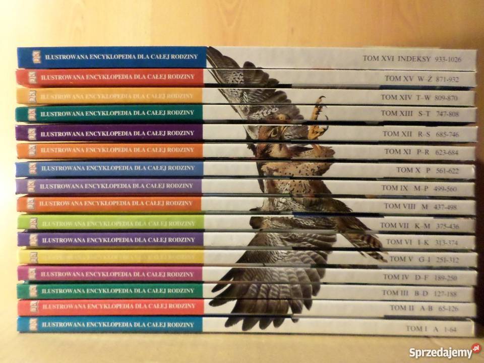 Ilustrowana encyklopedia całej rodziny 16 tomów Goleniów sprzedam