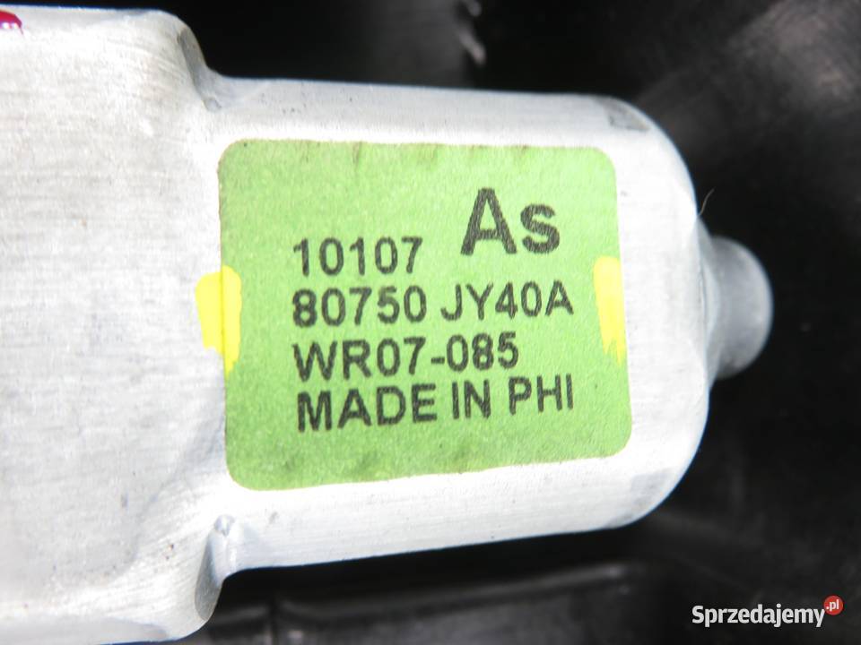 PODNOŚNIK SZYBY PRAWY PRZEDNI RENAULT KOLEOS I