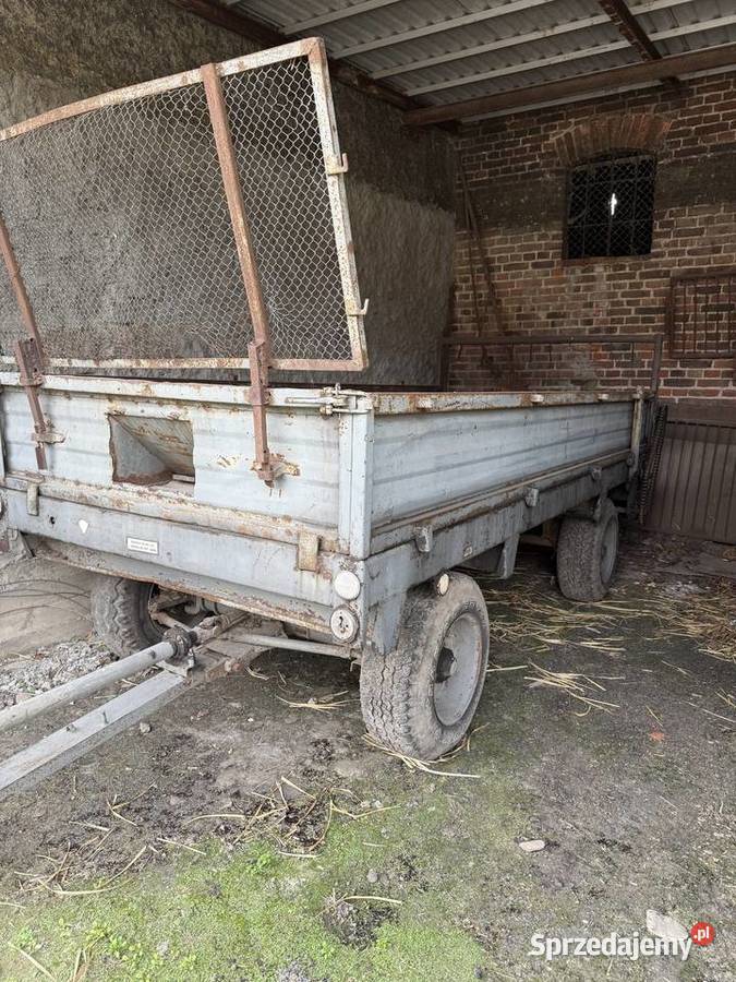 Rozrzutnik obornika dwuosiowy Meprozet wielkopolskie Dobieżyn