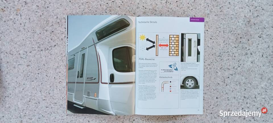 HYMER Ford Transit Fiat Ducato Kampery Alkoven miękka Bytom