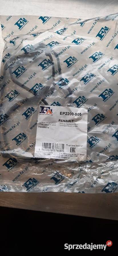 Uszczelka pokrywy zaworów Renault Clio Dacia Kraków