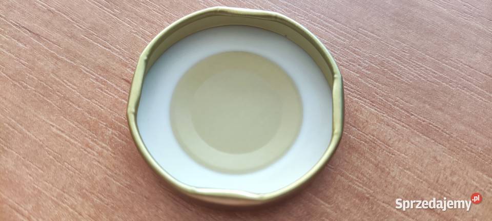 Wieczka zakrętki do słoików i butelek FI43 ZŁOTE sprzedam