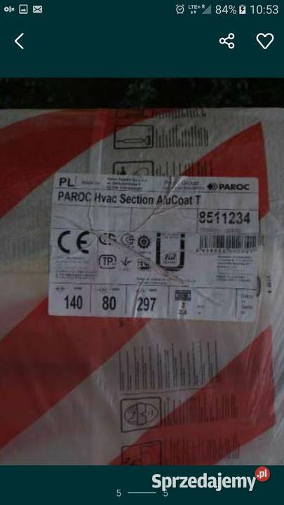 Wełna Paroc Budownictwo i akcesoria Legionowo