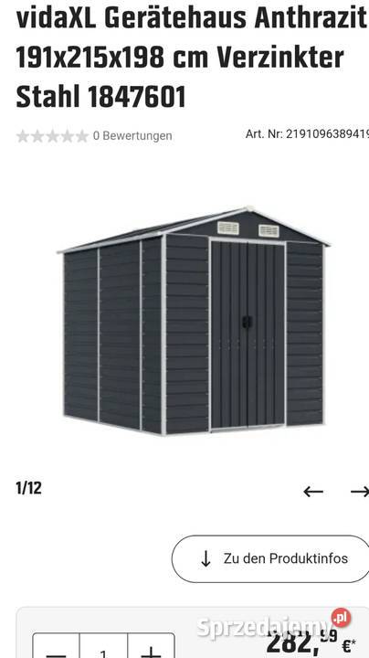 Szopka ogrodowanarzędziowa Końskie