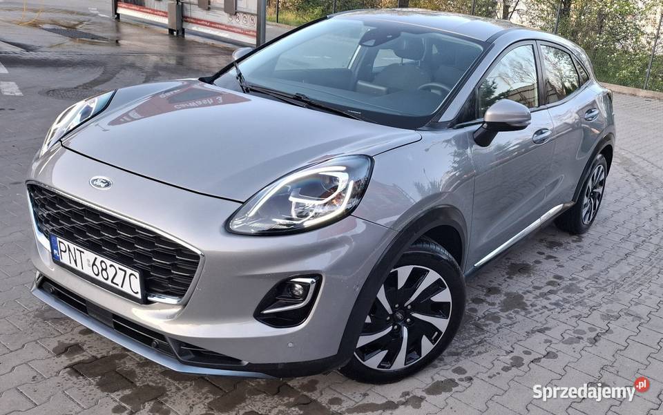Ford Puma 10 hybryd 2024 stan elektryczne lusterka Puma wielkopolskie