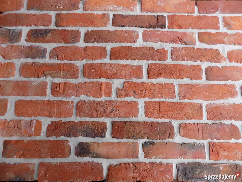 Stara cegła płytki ze starej cegły cięta stara Lubin