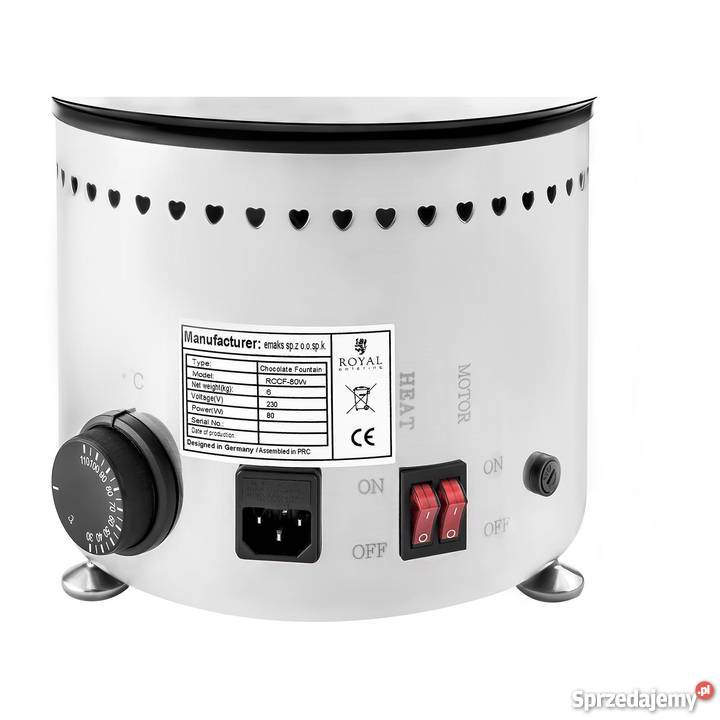 Fontanna czekoladowa wesela przyjęcia 6 Poczesna