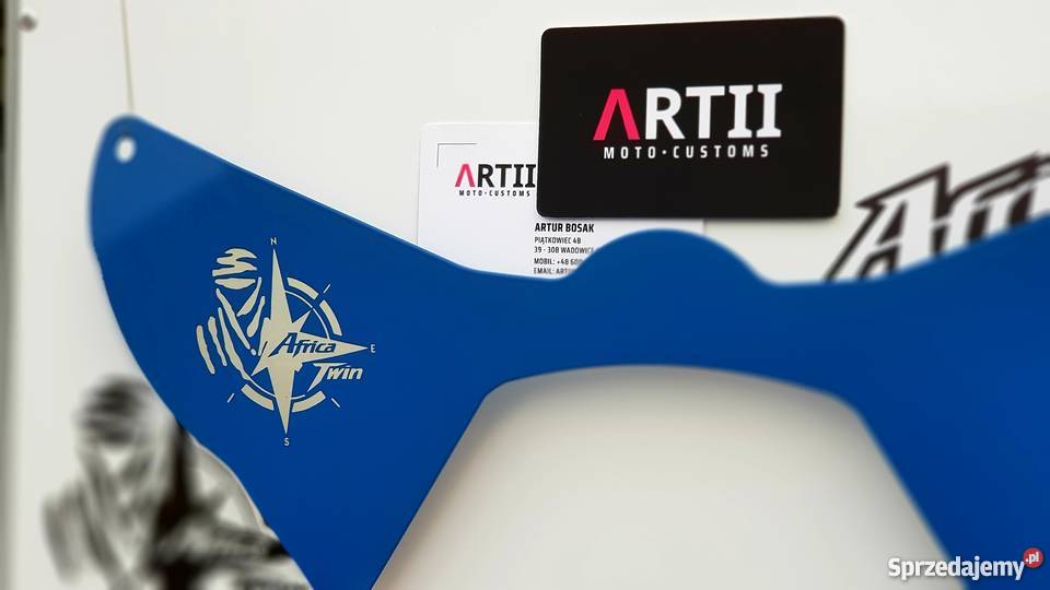Forkshield METAL AfricaTwin 1000 DG DAK BLUE podkarpackie Piątkowiec