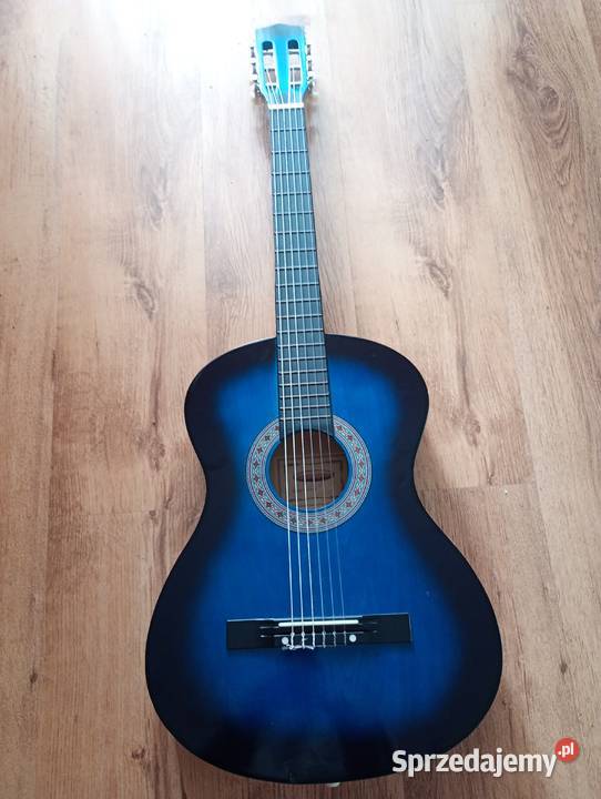 Gitara Graftman z pokrowcem stroikiem i kostką