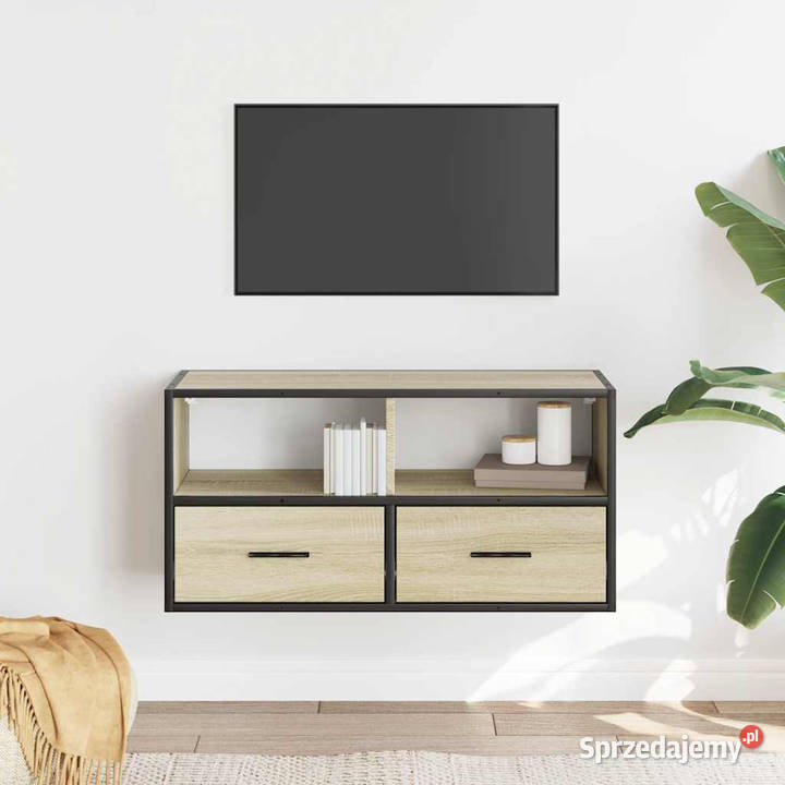 Szafka pod telewizor dąb sonoma 80x31x395 Warszawa