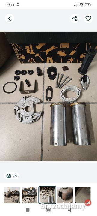 SHL M11 Zbiornik i Cała Masa Części PRL