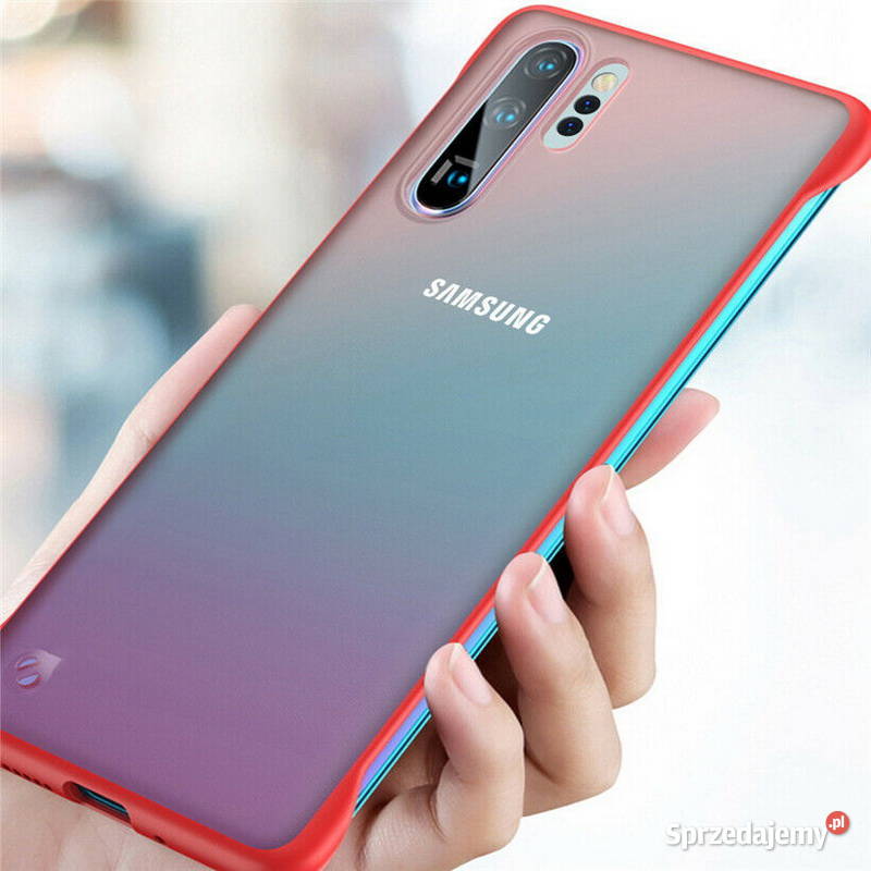 Etui Galaxy Note10 przezroczysty tył z brzegiem Bydgoszcz