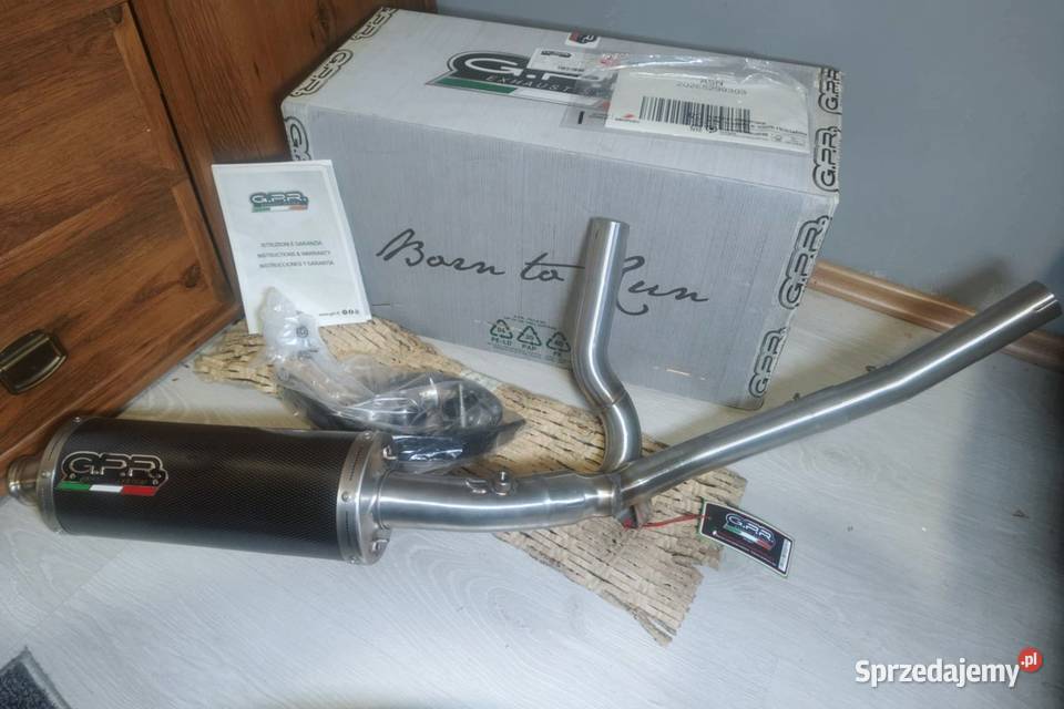 Wydech GPR z homologacją do Suzuki DL 650 VStrom Kompletne układy
