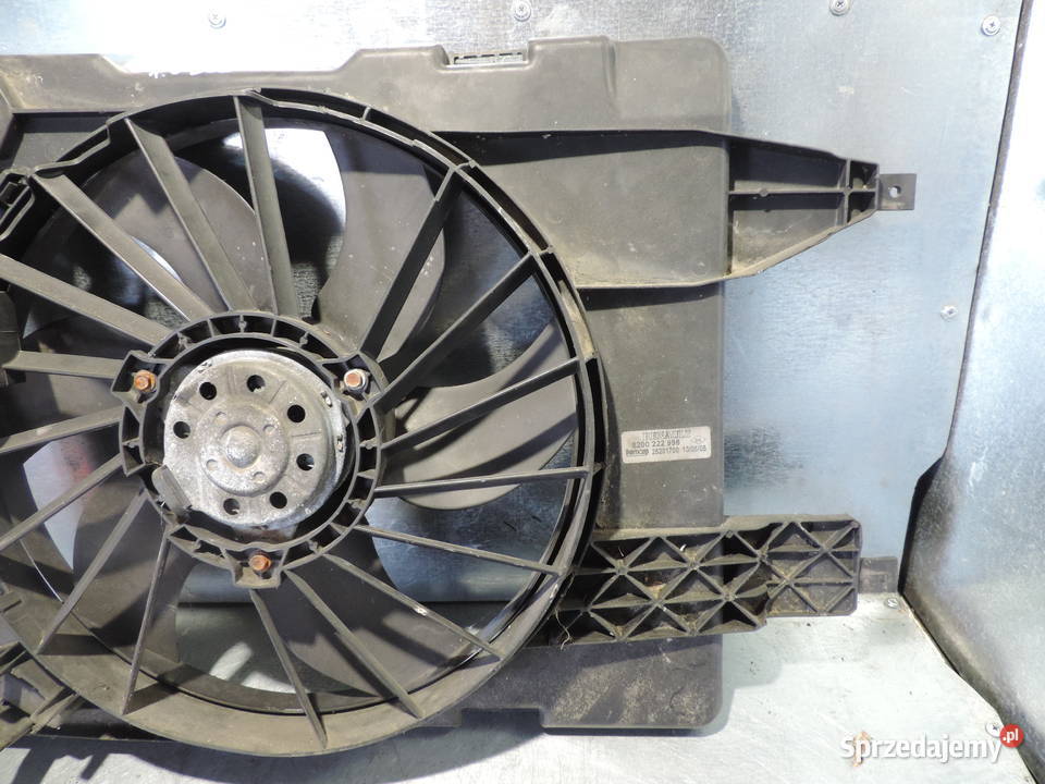 WENTYLATOR CHŁODNICY MEGANE II 16 16V 8200222998