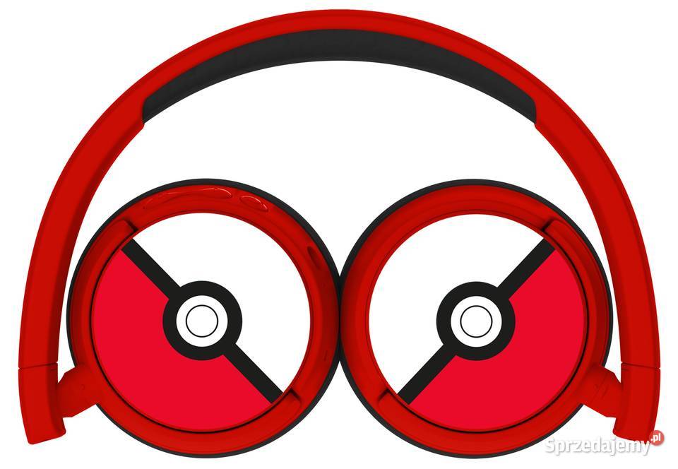 Pokemon Pokeball Słuchawki Nauszne Bezprzewodowe Mogilany