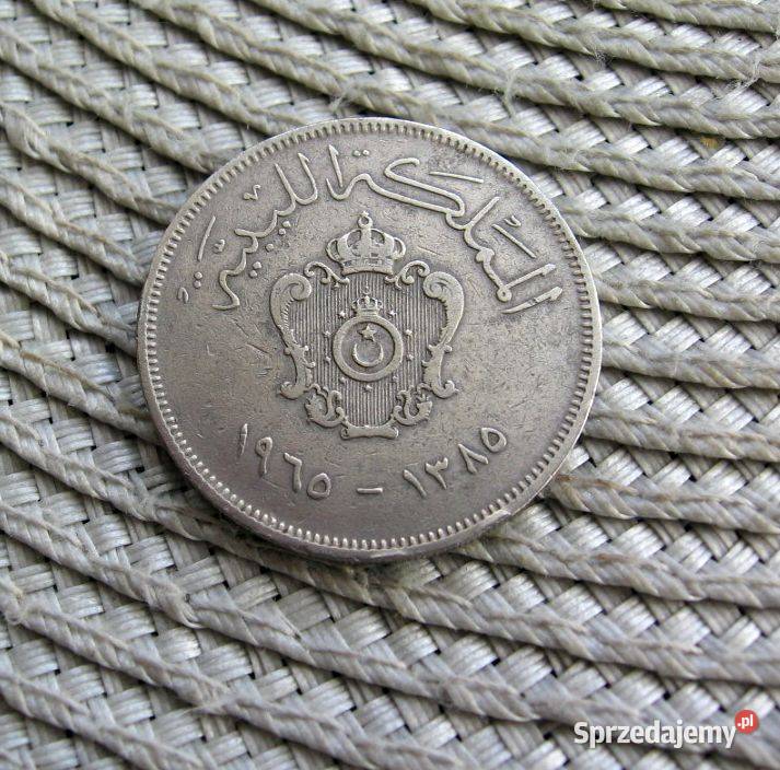 Libia 100 Dirhamów 1965r wielkopolskie Kalisz