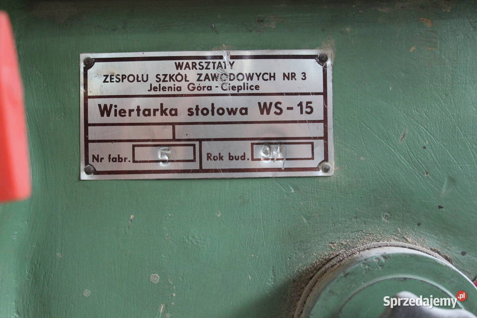 Wiertarka pionowa WS15 Karpniki