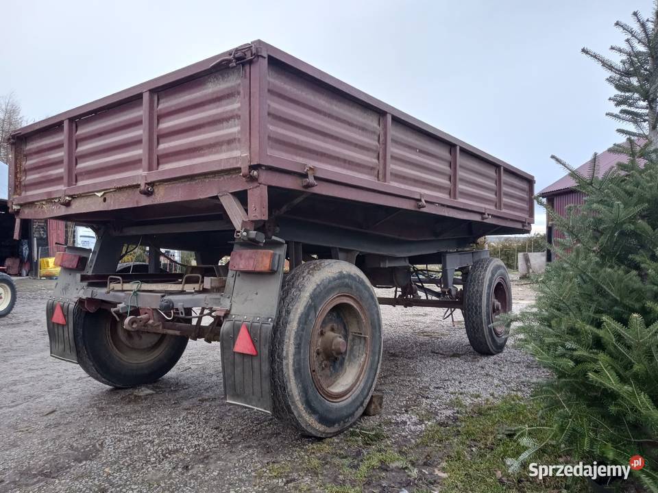 Przyczepa rolnicza Autosan D47 45t wywrotka Żółkiewka-Osada