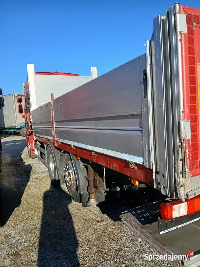 Renault skrzynia z dzwigiem