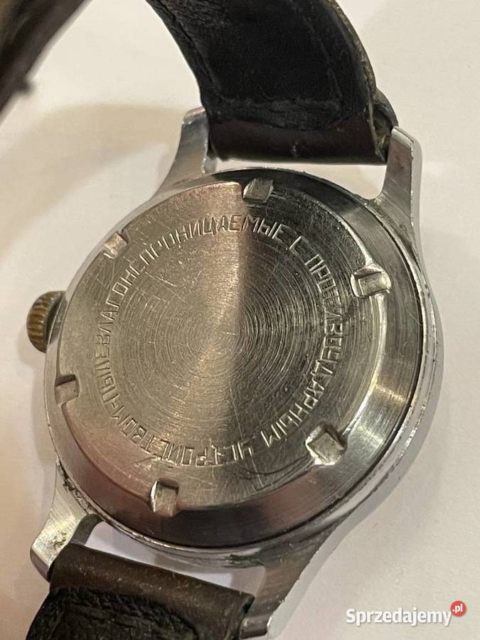 Radziecki Zegarek Mechaniczny Męski Kraków